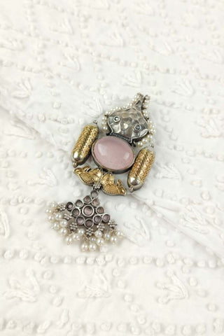 pink rose quartz pendant